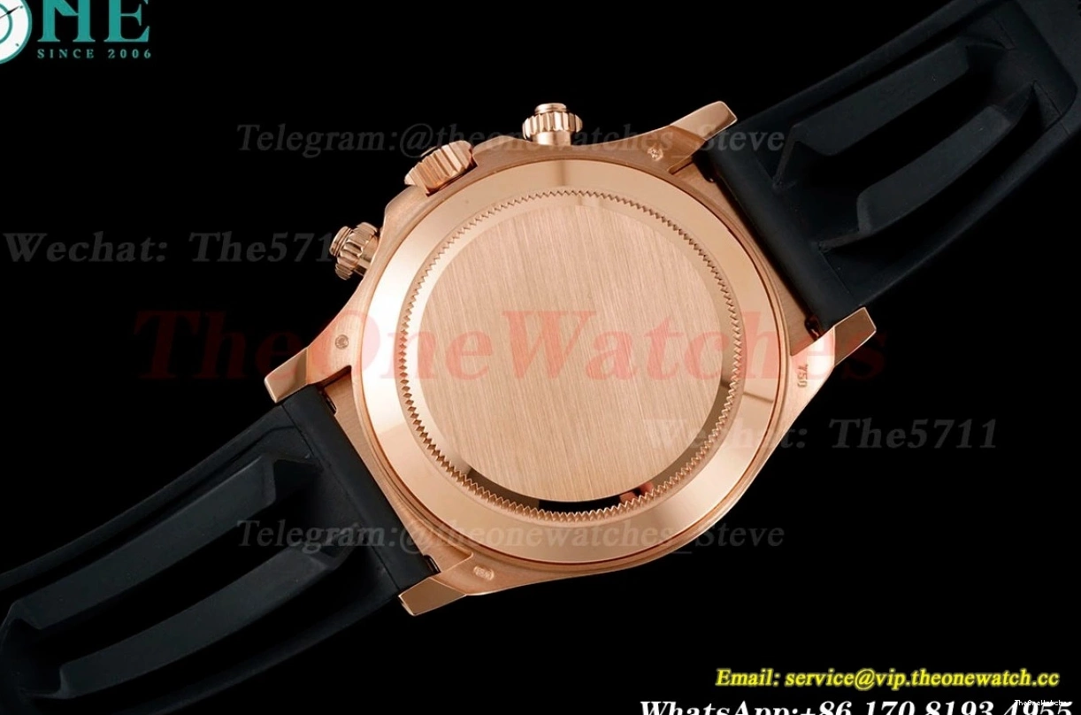 116515 RU RG Dial Black Daytona 904L SA4130 V2 BTF 0518